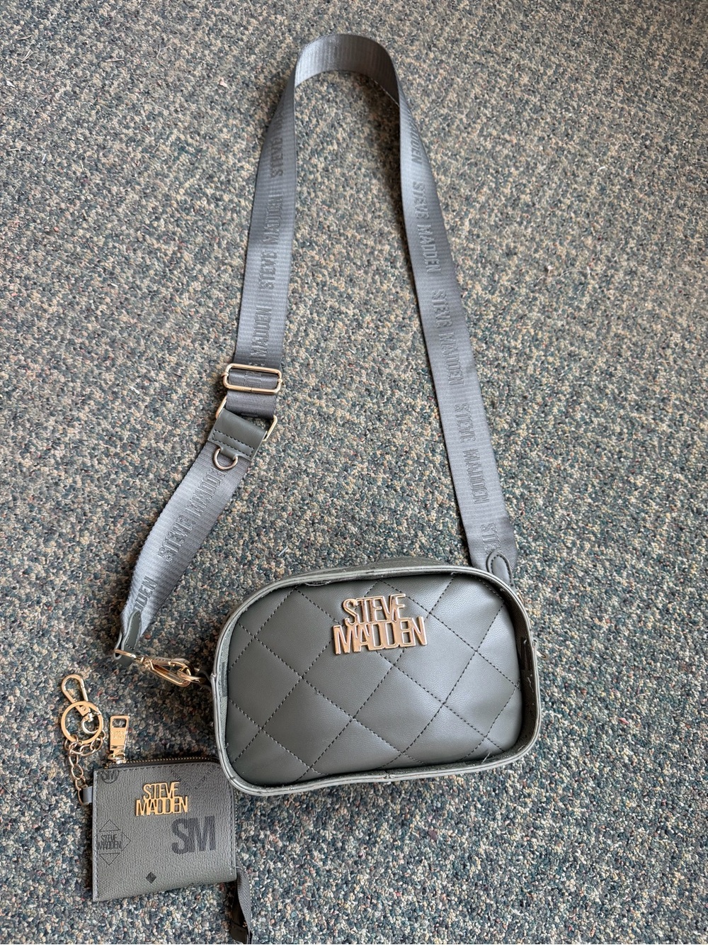 Steve Madden Quilted Crossbody Bag